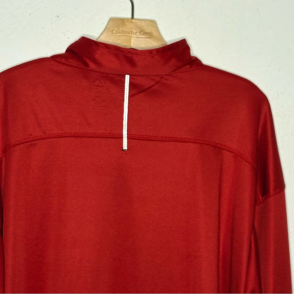 Majestic Washington Nationals Nats Cool Base 1/4 Zip Baseball Jacket Men‎ 2XLT